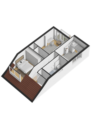 Floorplan - Bezaan 27, 3904 PA Veenendaal